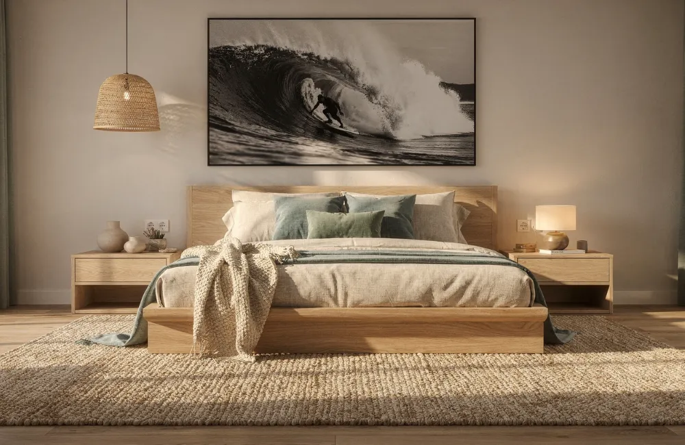 chambre tableau surf